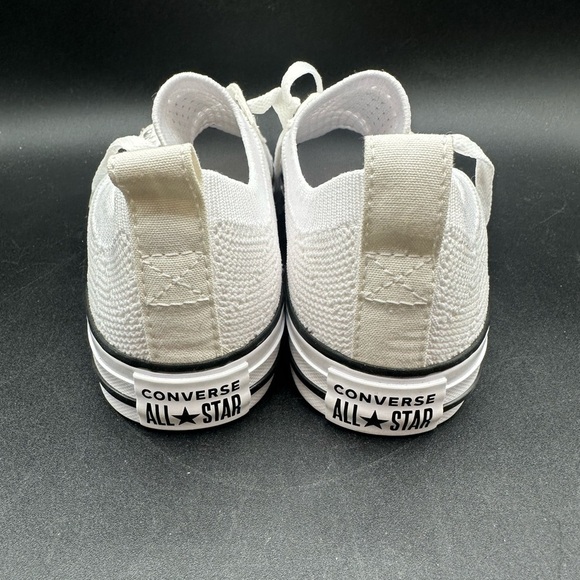 Converse Chuck Taylor All Star Shoreline Knit Junior size 3 Slip-On Shoes White - Picture 4 of 6